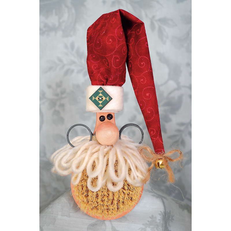 Scrub-A-Dub Santa Brush Kit - Round Brush