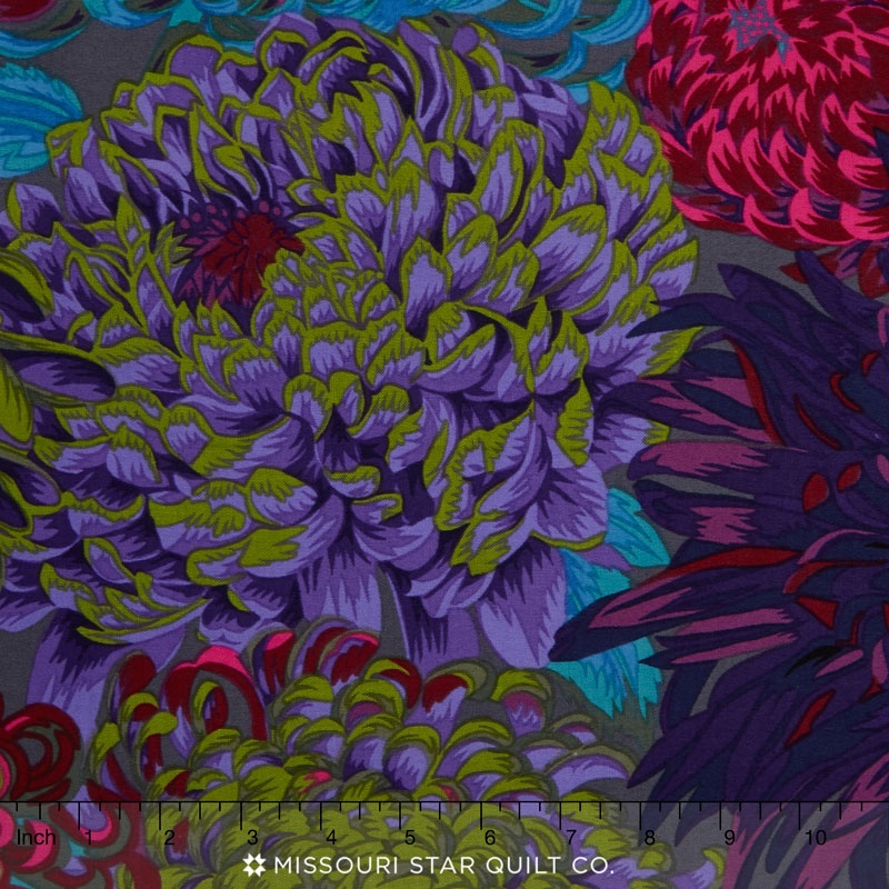Kaffe Collective - Jewel Japanese Chrysanthemum Antique Yardage