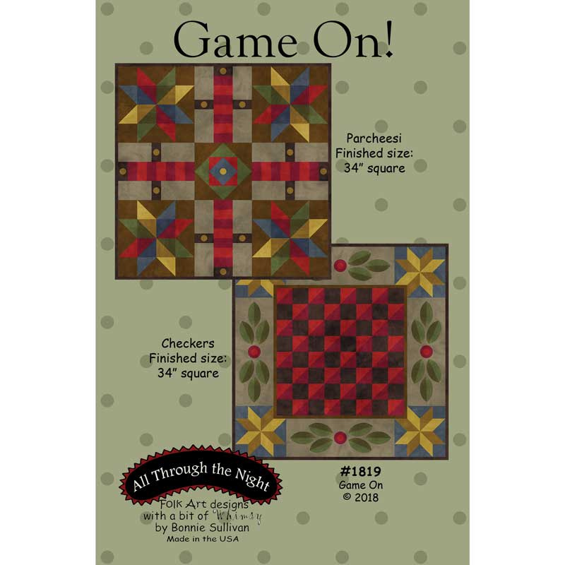 Game On Pattern by Bonnie Sullivan