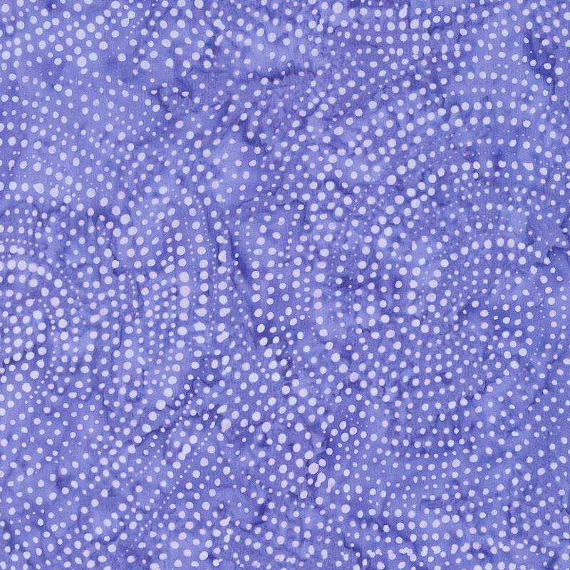 Tonga Batiks - Colorwheel Plume Dotty Spiral Purple Yardage