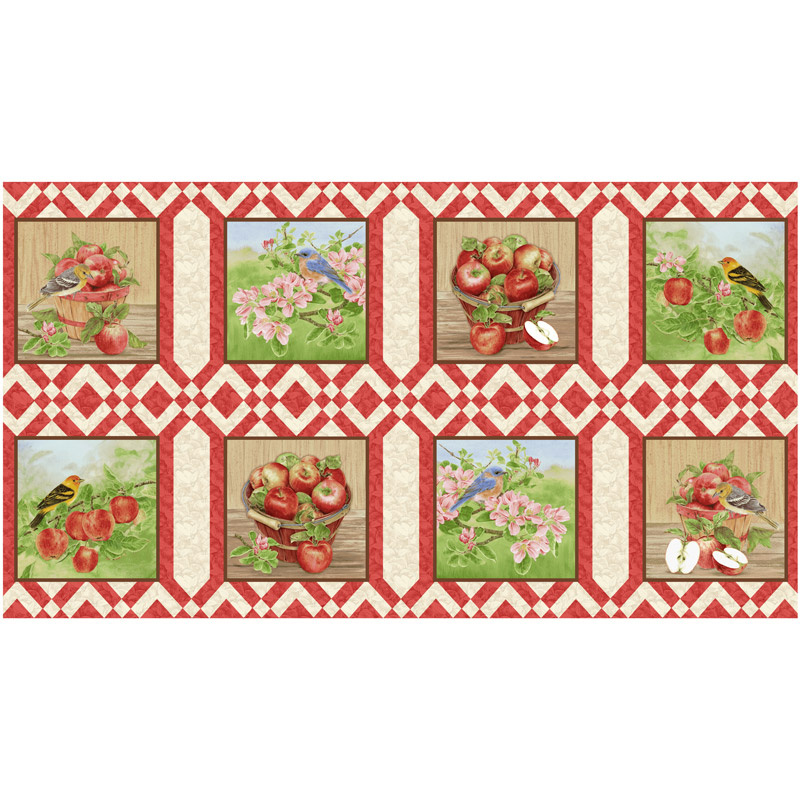 Apple Festival - Blocks Red Panel