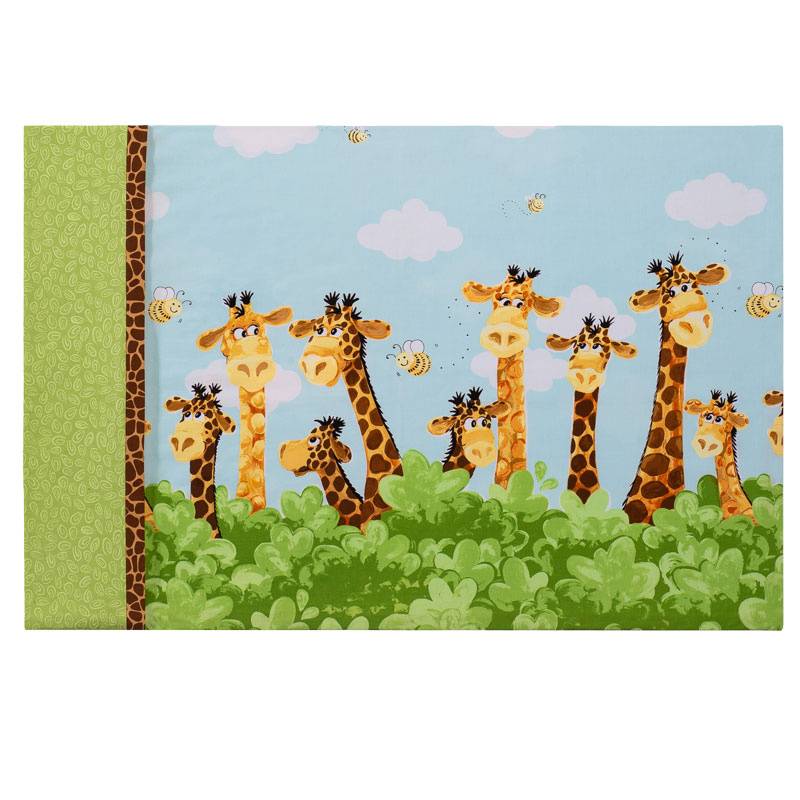 Missouri Star Zoe the Giraffe Easy Tube Pillowcase Kit Susy Ble...