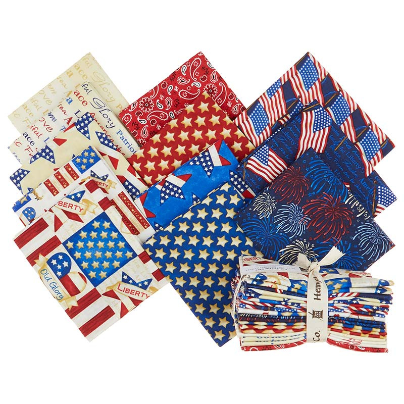 Land of the Free Fat Quarter Bundle