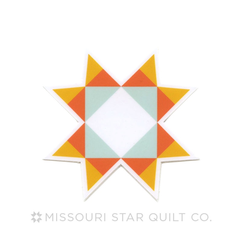 Missouri Star Star Sticker from MSQC Missouri Star Quilt Co.