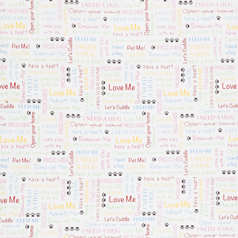 Somebody to Love - Words Multi Yardage