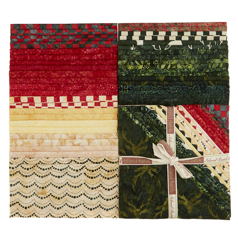 Candy Cane Lane Batiks Stacks