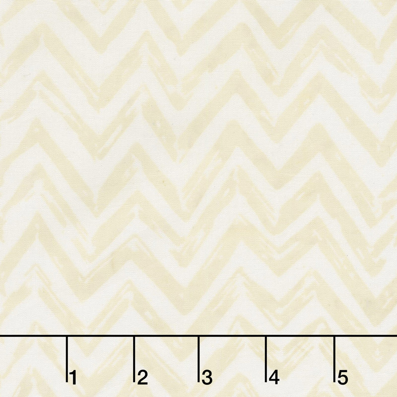 Chocolate and Creams Batiks - Chevron Whisper Yardage