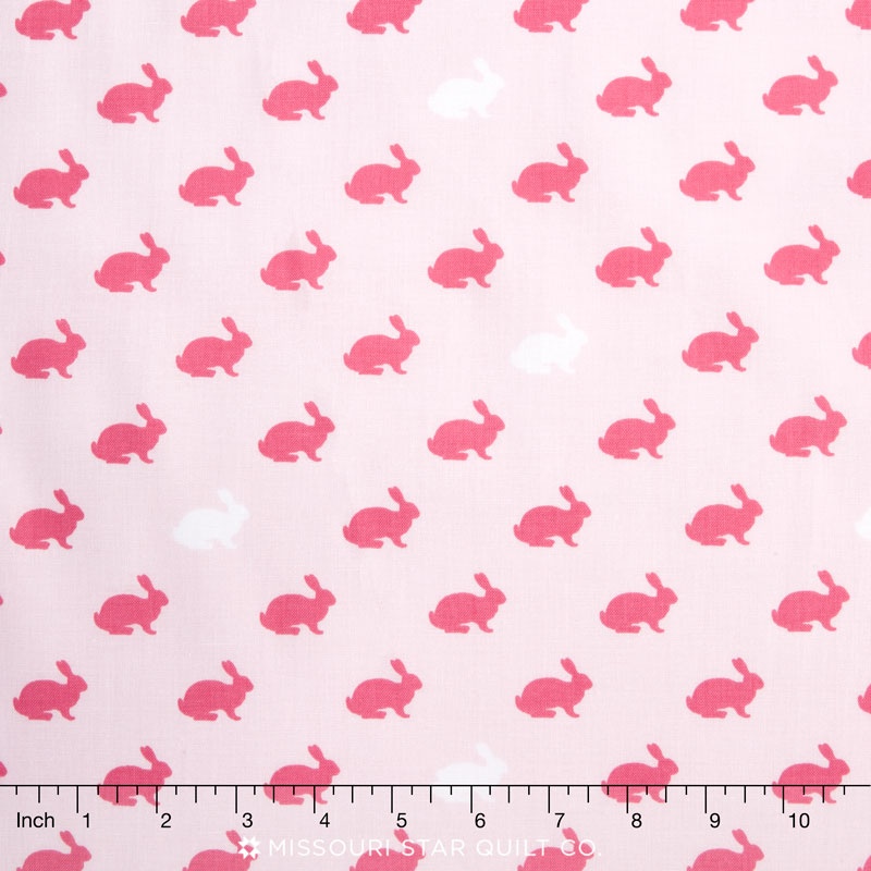 Wonderland - Rabbit Pink Yardage