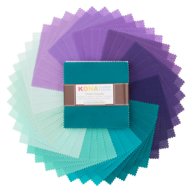 Kona Cotton - Aurora Palette Charm Pack