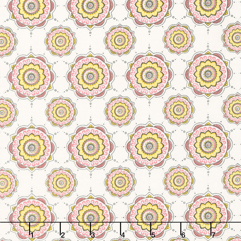 Petal Lane - Petal Posh Cream Yardage