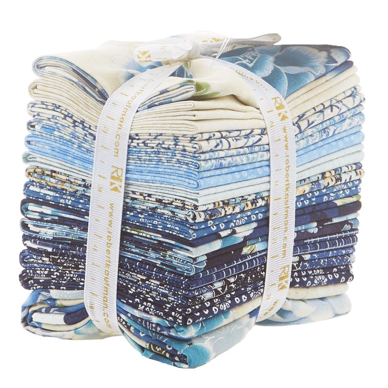 Imperial Collection 13 - Indigo Metallic Fat Quarter Bundle