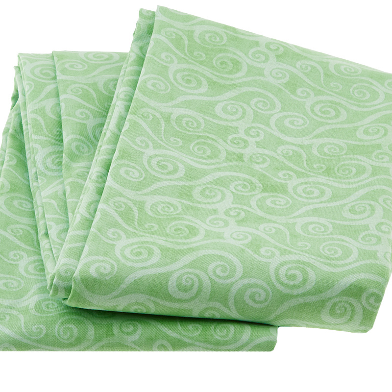 Wilmington Essentials - Swirly Scroll Light Green 3 Yard Cut