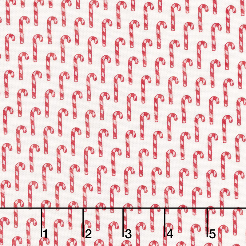 Sweet Christmas - Candy Cane Peppermint Yardage