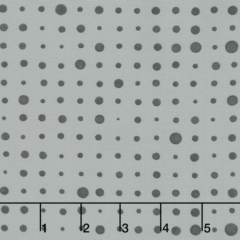 Modern Backgrounds More Paper - Dotties Steel Yardage