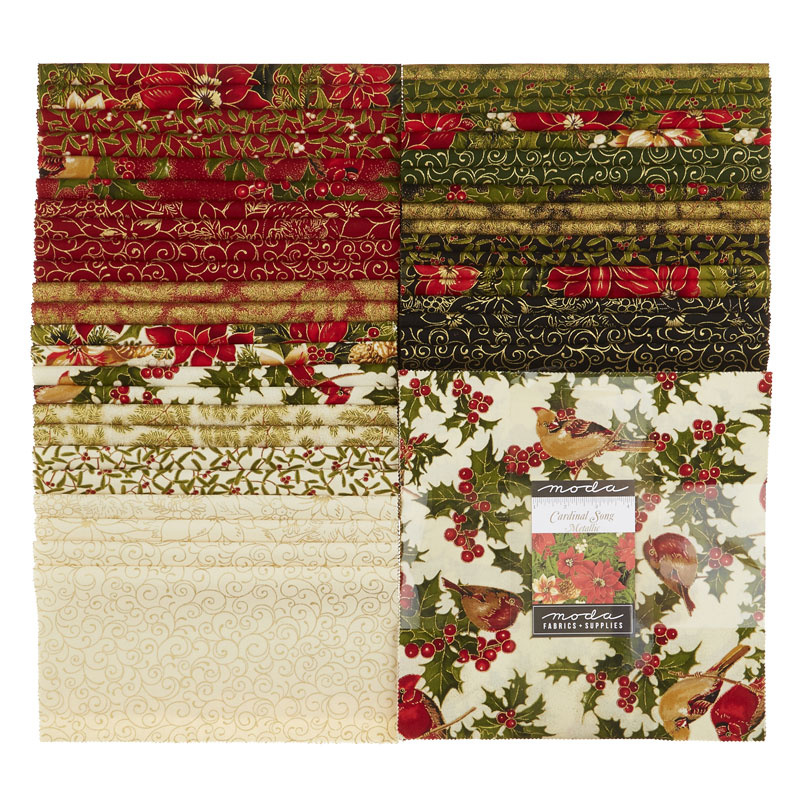 Cardinal Song Metallic Layer Cake