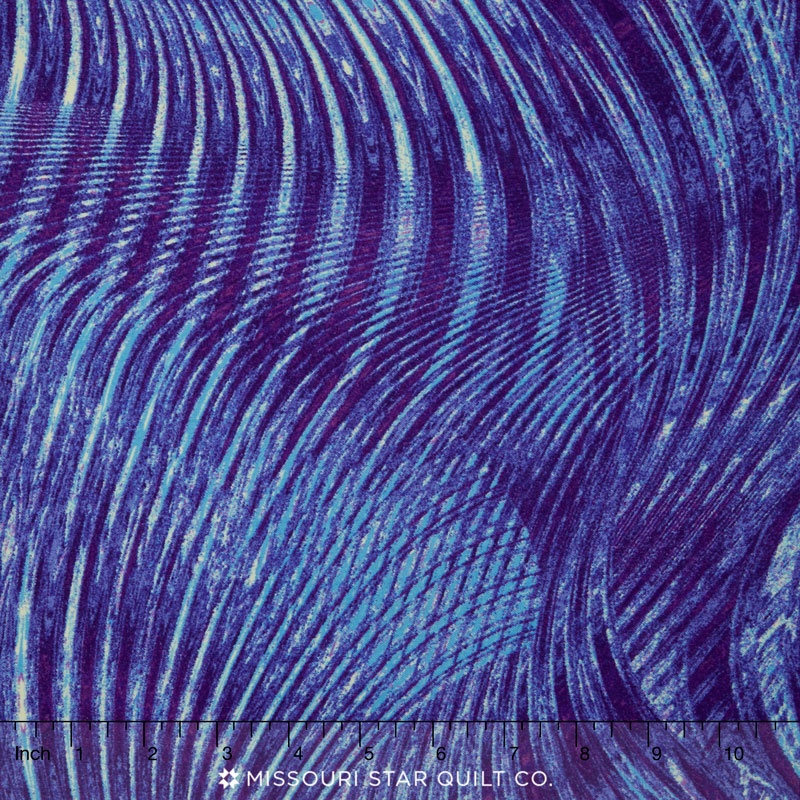 New Wave - Wings Purple Yardage