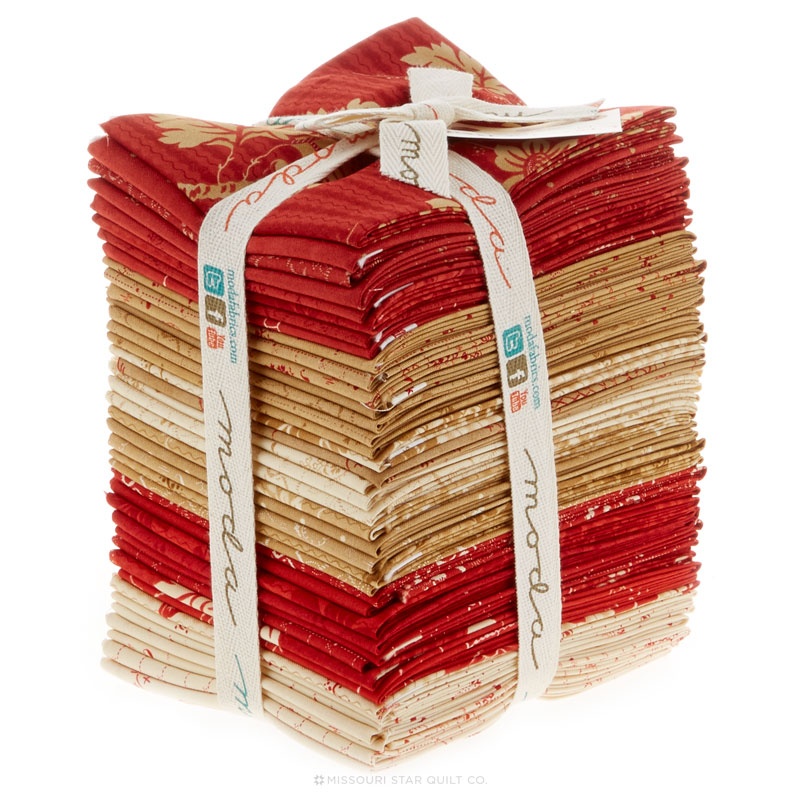 Crazy for Red Fat Quarter Bundle