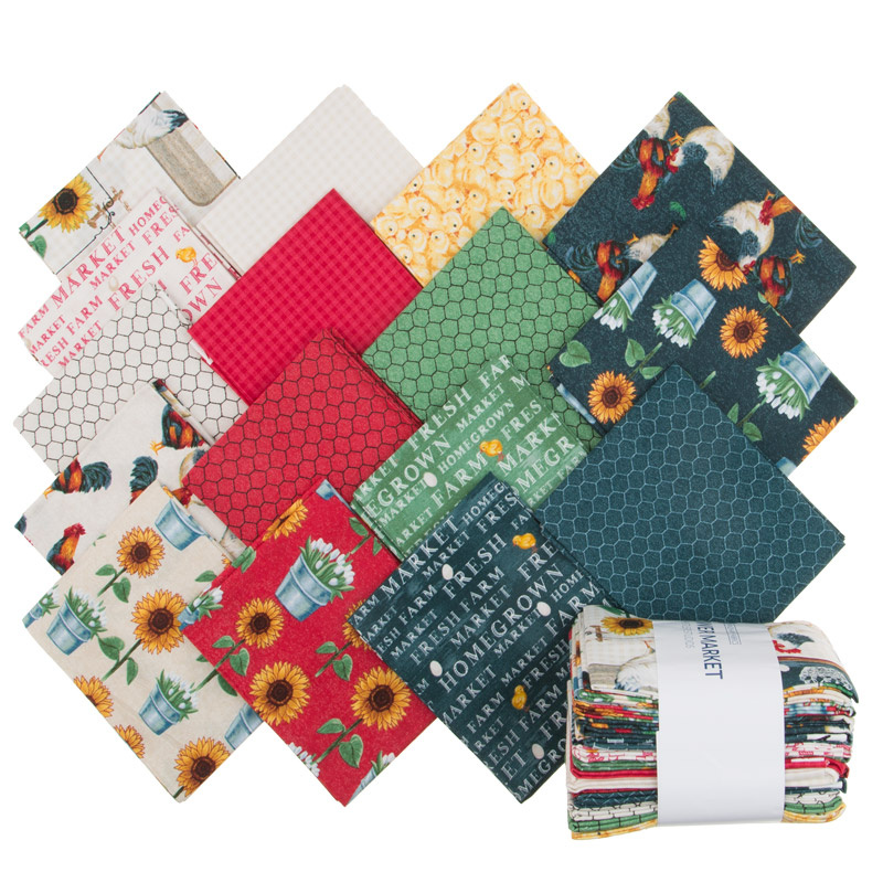 Sunflower Market Fat Quarter Bundle