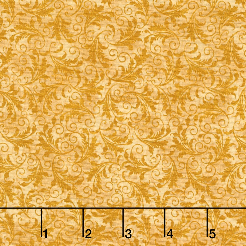 Echo - Tonal Filigree Honey Yardage