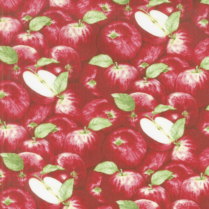 Apple Festival - Packed Apples Red Yardage