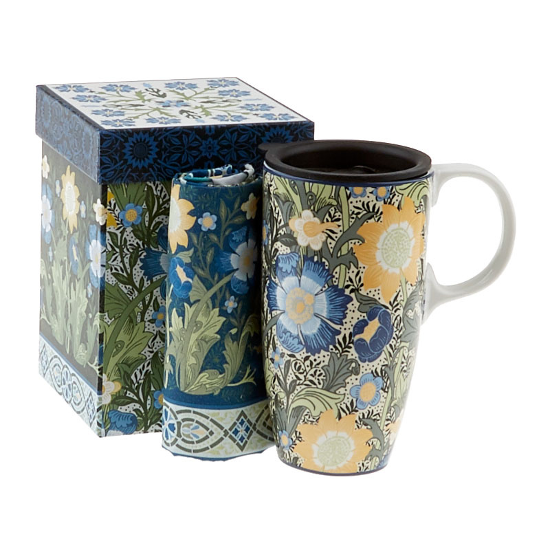 Dear William Travel Mug with Lunch Tote Panel