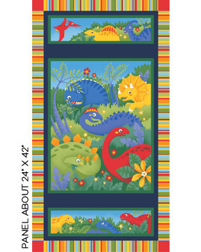 Jungle Club - Dinosaur World Multi Panel