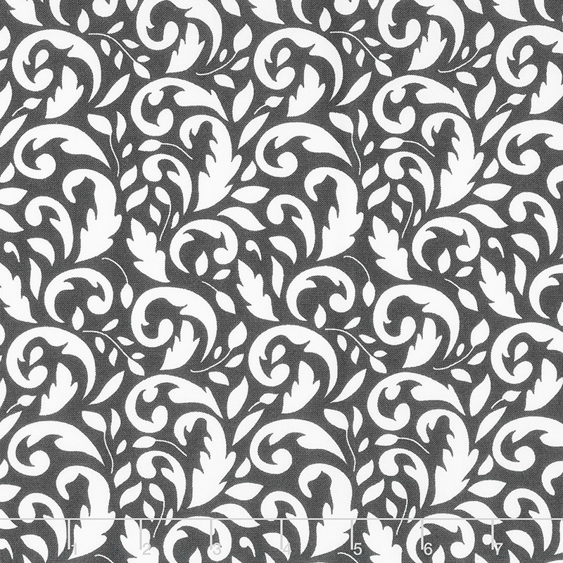 All Hallow's Eve - Flourish Midnight Yardage