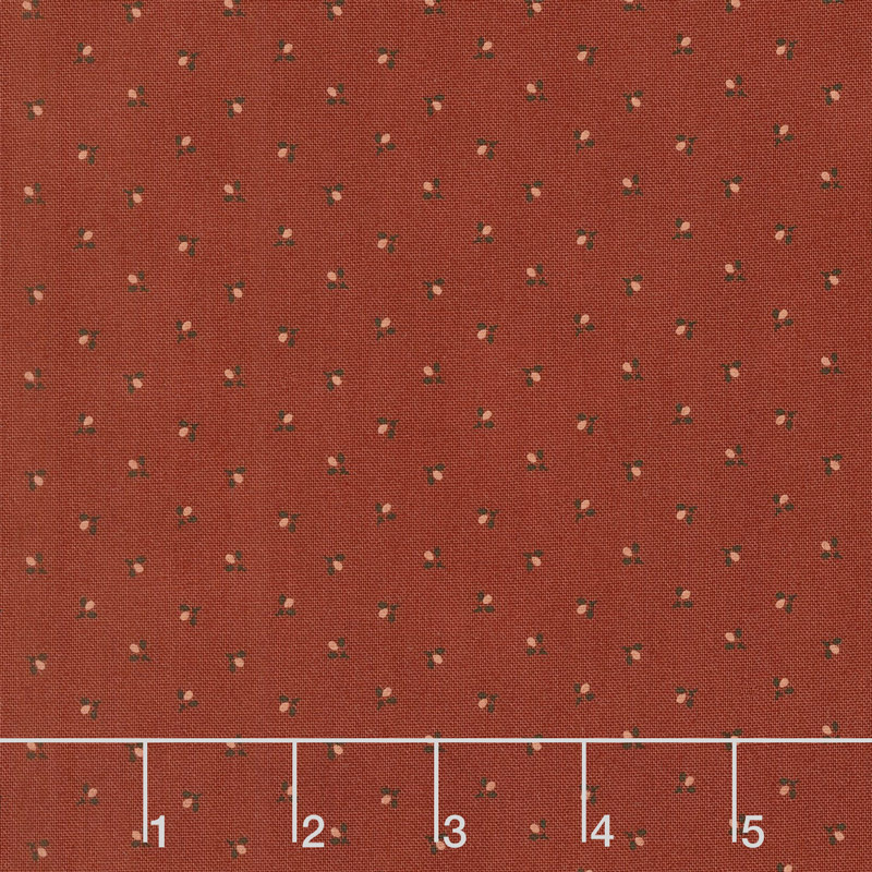 Spice It Up - Nosegay Redder Rust Yardage