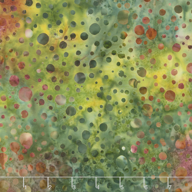 Tonga Batiks - Bubbles Nutmeg 106