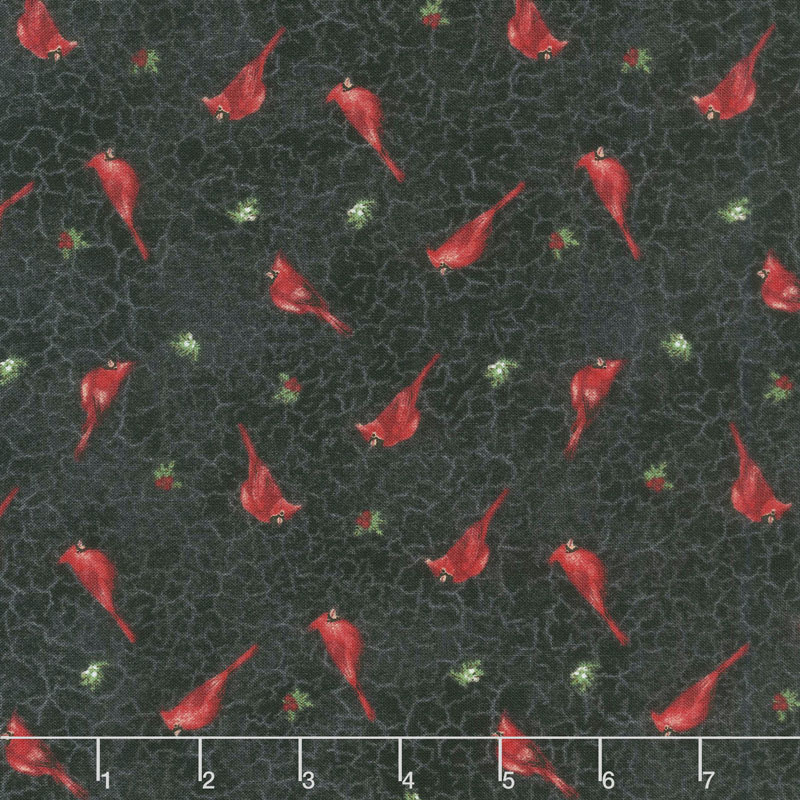 Cardinal Woods - Mini Cardinal Toss Black Multi Yardage