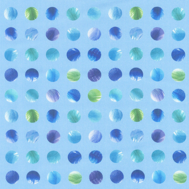 Gradients 2 - Splash Dots Digitally Printed Yardage