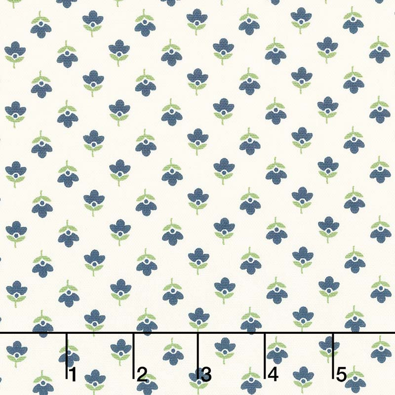 At Home with Bonnie and Camille - Gather Cream Midnight Canvas Yardage