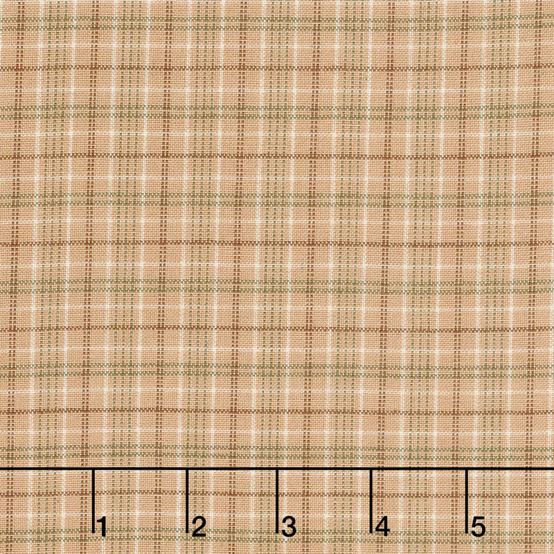 Tickled Pink - Small Plaid Red Yarn Dye Yardage