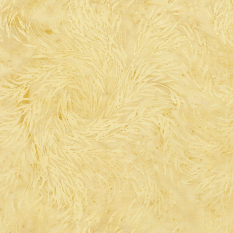 Neptune's Friends Batiks - Swirl Kelp Hay Yardage