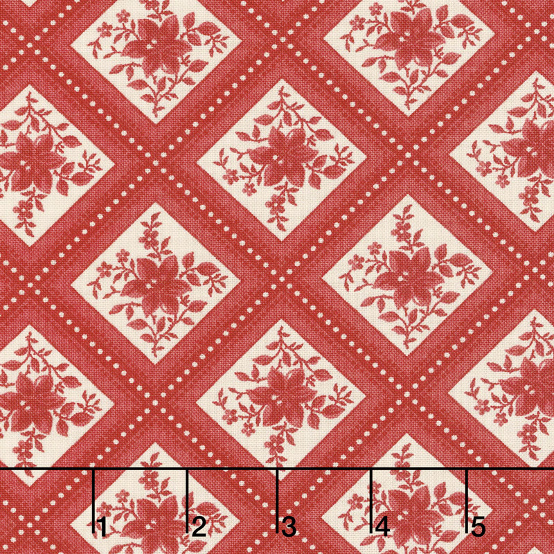 Cinnaberry - Check Vanilla Cranberry Yardage