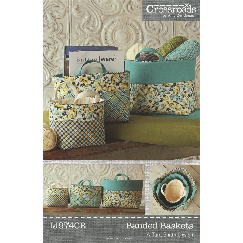 Crossroads by Amy Barickman: Banded Baskets Pattern