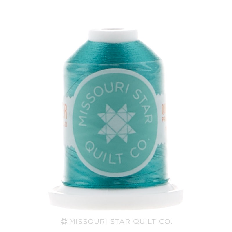 Missouri Star Polyester Thread 40 WT - Medium Turquoise