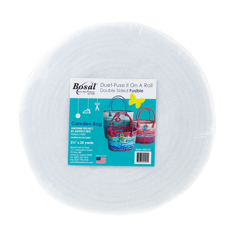 DuetFuse II On a Roll Double Sided Fusible Batting Bosal Foam