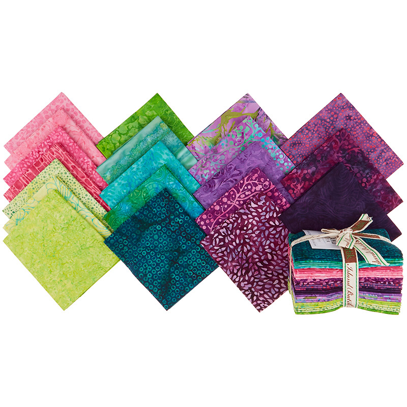 Petal Party Batiks Fat Quarter Bundle