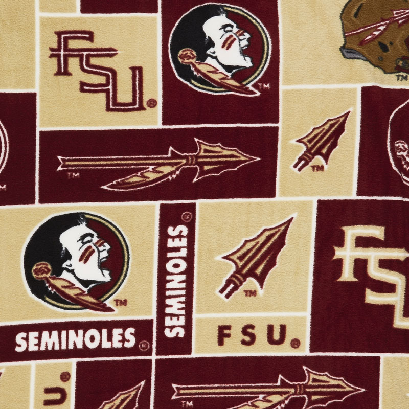 Fleece College - Florida State Seminoles Garnet Yardage