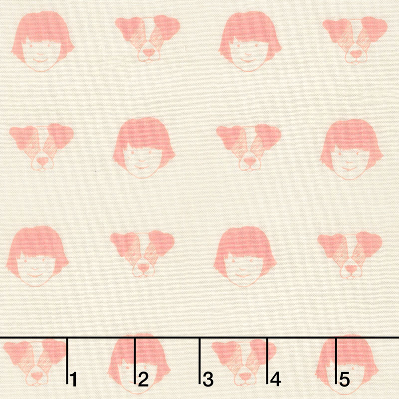 Freya & Friends - Freya & Fred Rose Yardage