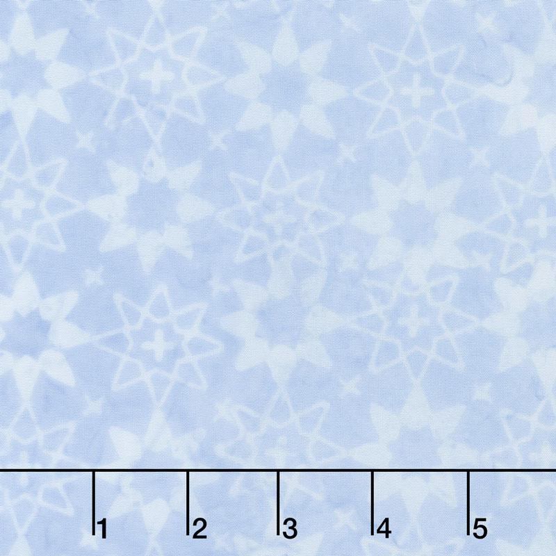 Tonga Batiks - Buttercream Pattern Stars Whisper Yardage
