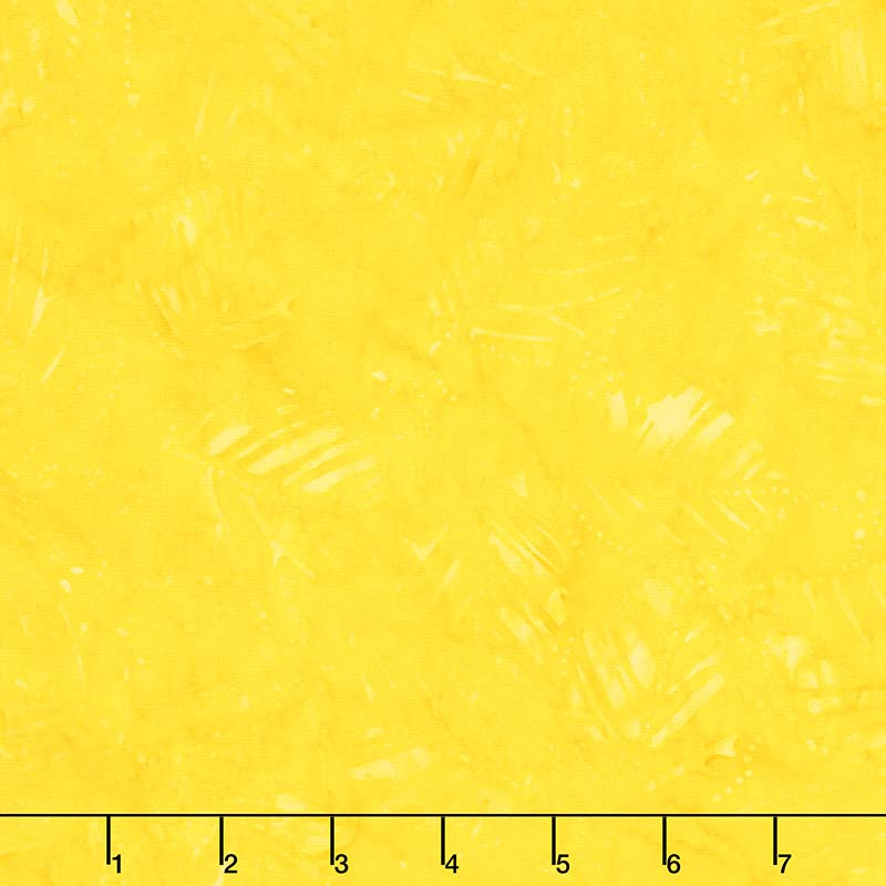 Tonga Batiks - Jump Yellow Tropical Greenery Yardage