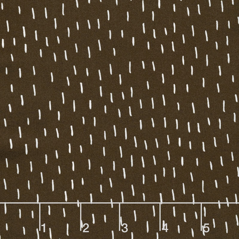 Merrily - Just A Dash Chocolate Yardage