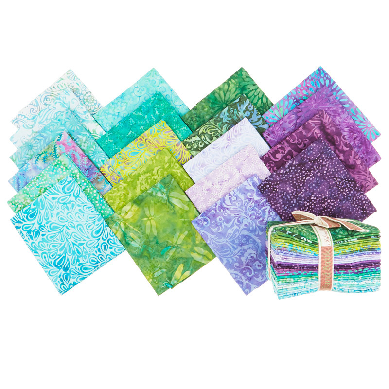 Fairy Slipper Batiks Fat Quarter Bundle