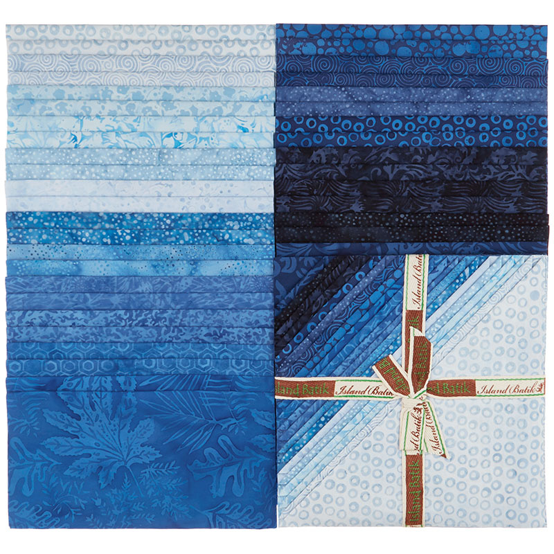 Water Drop Batiks Stacks Kathy Engle Island Batik