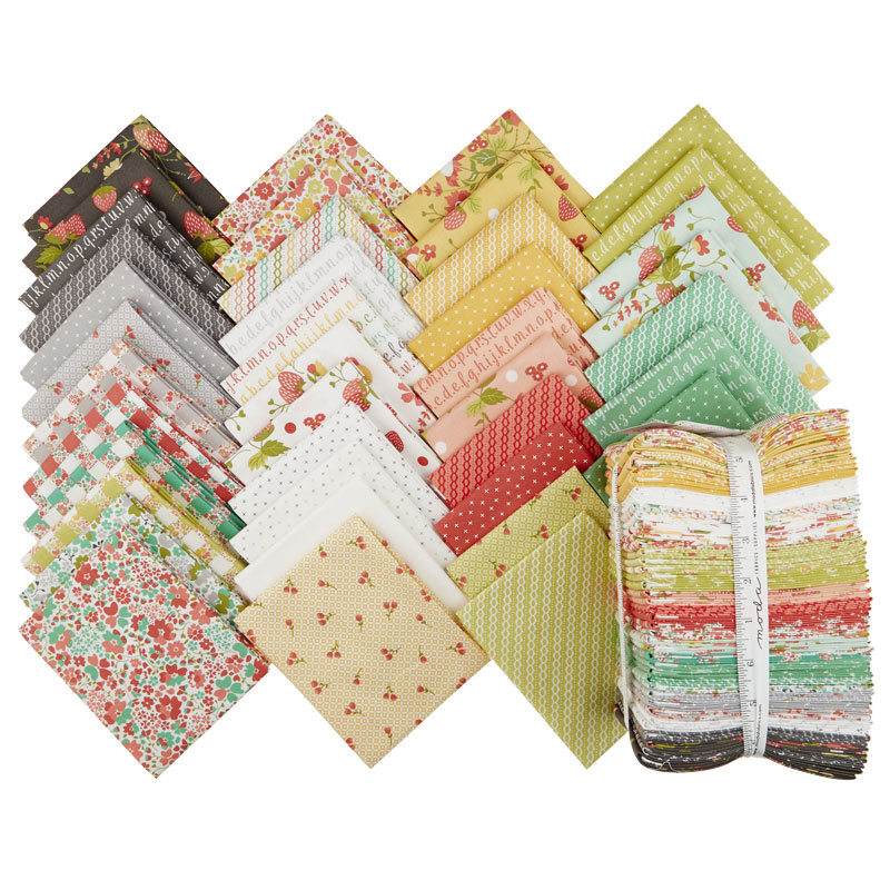 Strawberry Jam Fat Quarter Bundle