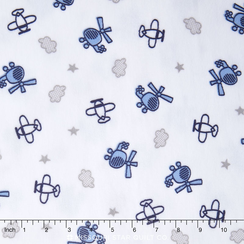 Cuddle Prints - Sky Captain Navy 60