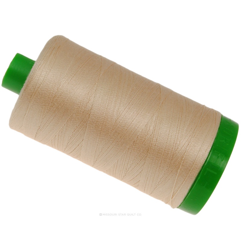 Aurifil 40 WT 100% Cotton Mako Large Spool Thread - Pale Flesh
