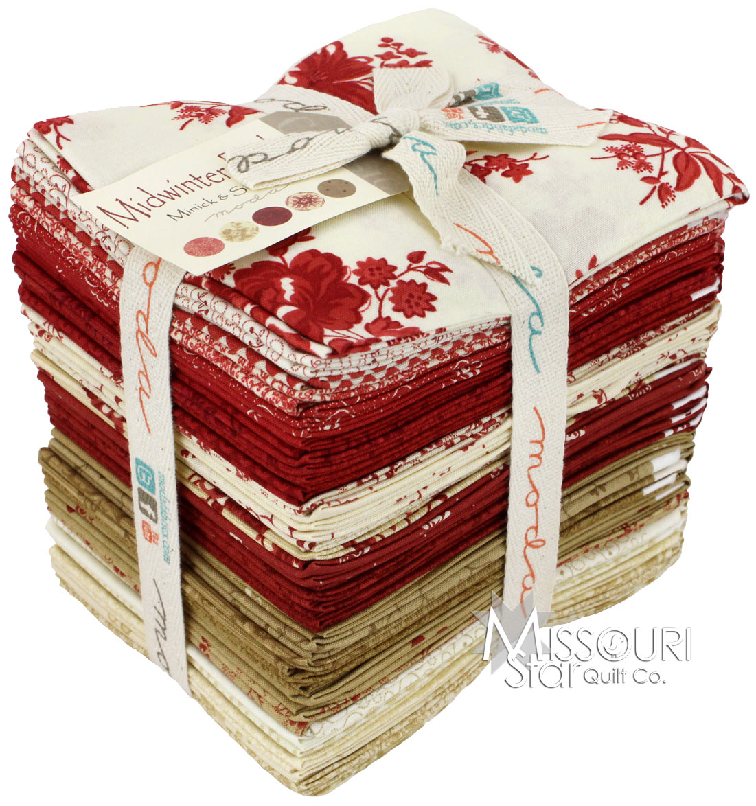 Midwinter Reds Fat Quarter Bundle